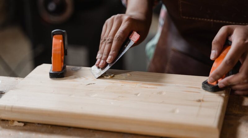Must-Have Sanding Tools for Woodwork